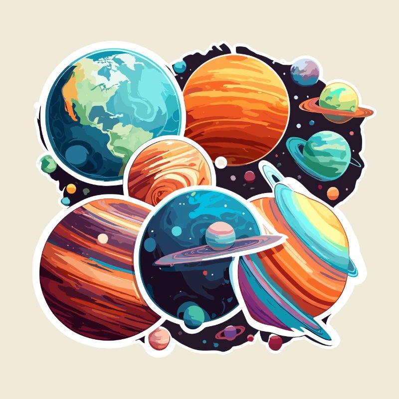 Planets / Solar System / Space / Galaxy