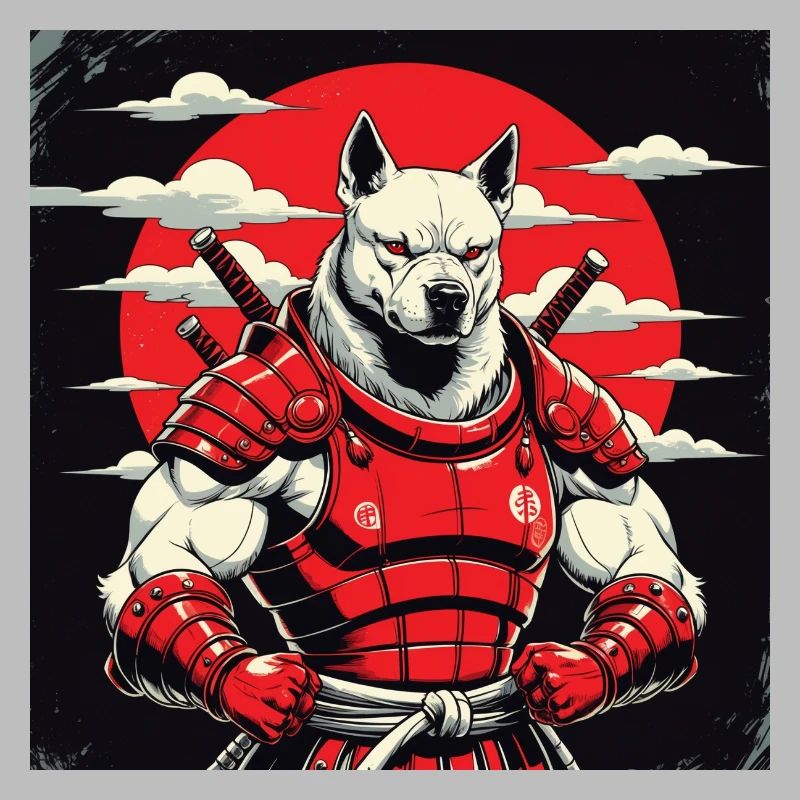 Samurai Dog Guardian