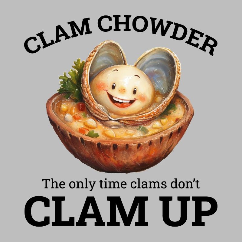 Clam Chowder Shellfish Hilarious Seafood Soup