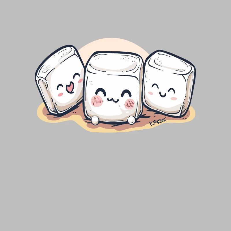 Cute, Cute Chibi Marshmallows