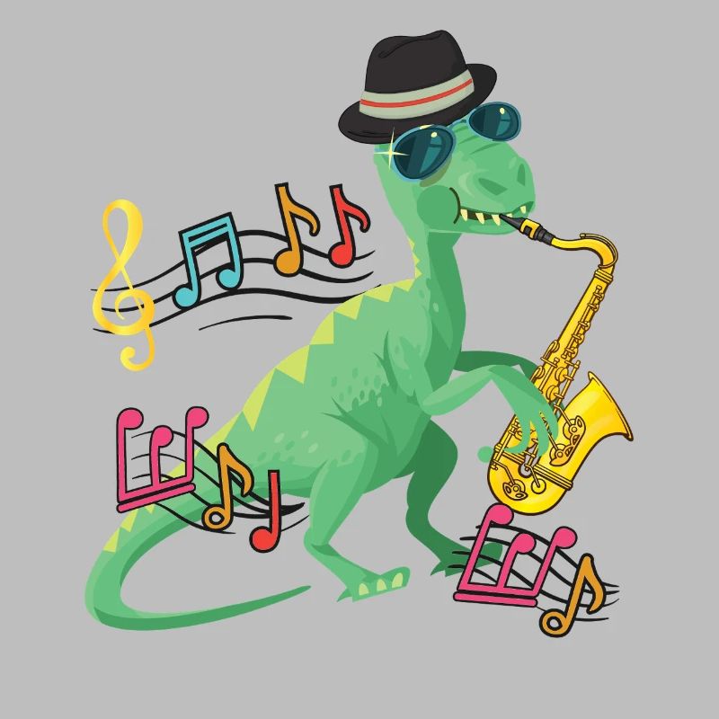 Saxophone T-Rex Jazz