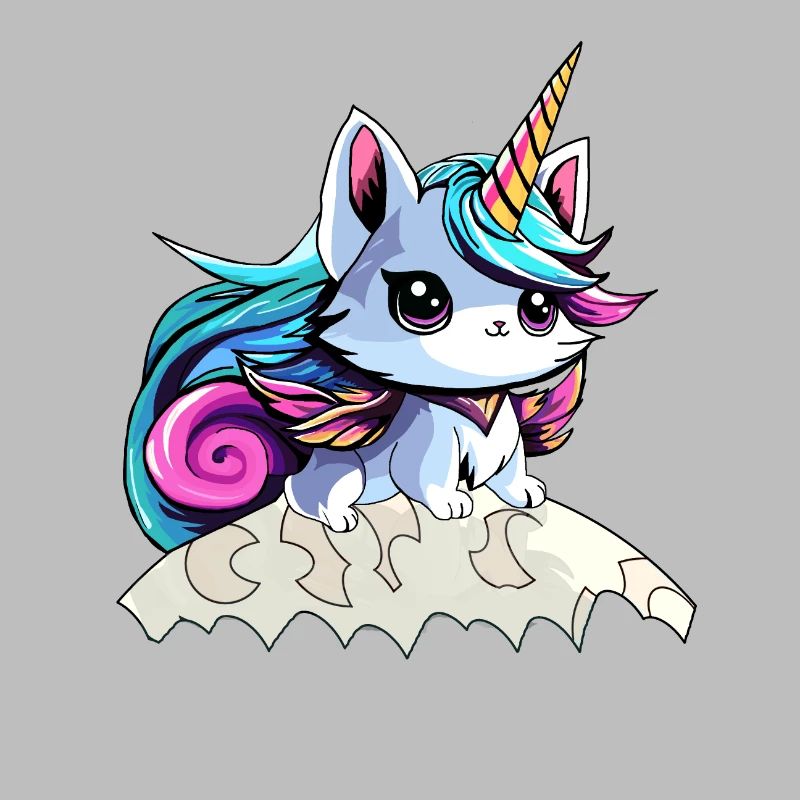 Fee Einhorn Katze