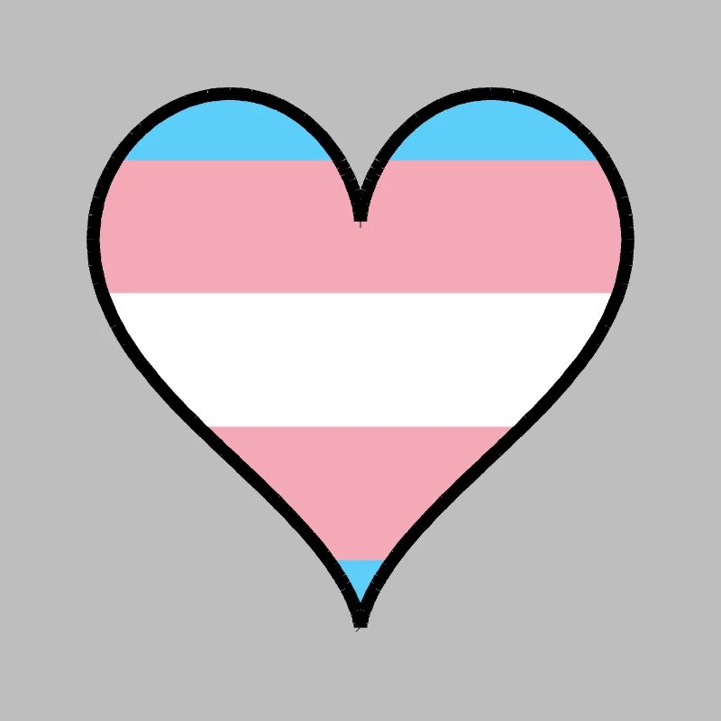 Trans Pride Herz