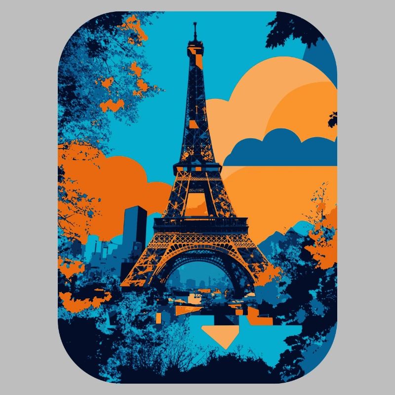 Tour Eiffel - minimaliste 🗼
