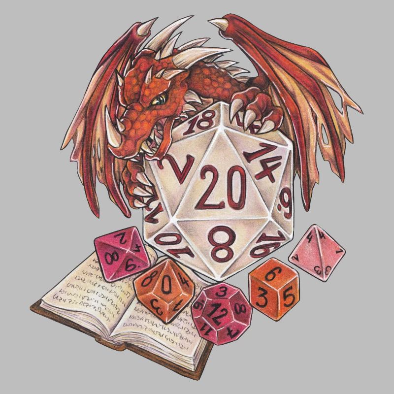 Role Playing Game Tabletop D20 Dice Game Master