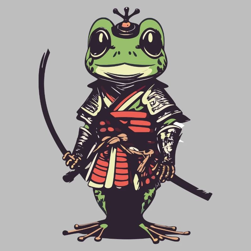 Samurai Frog