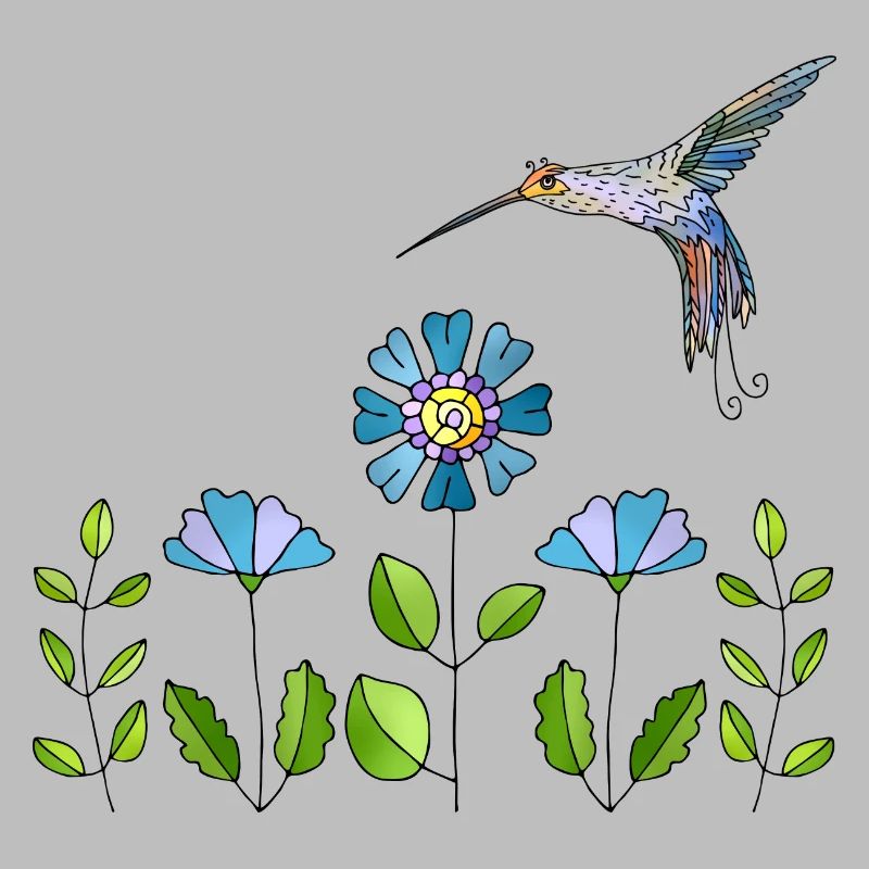 Oiseau coloré