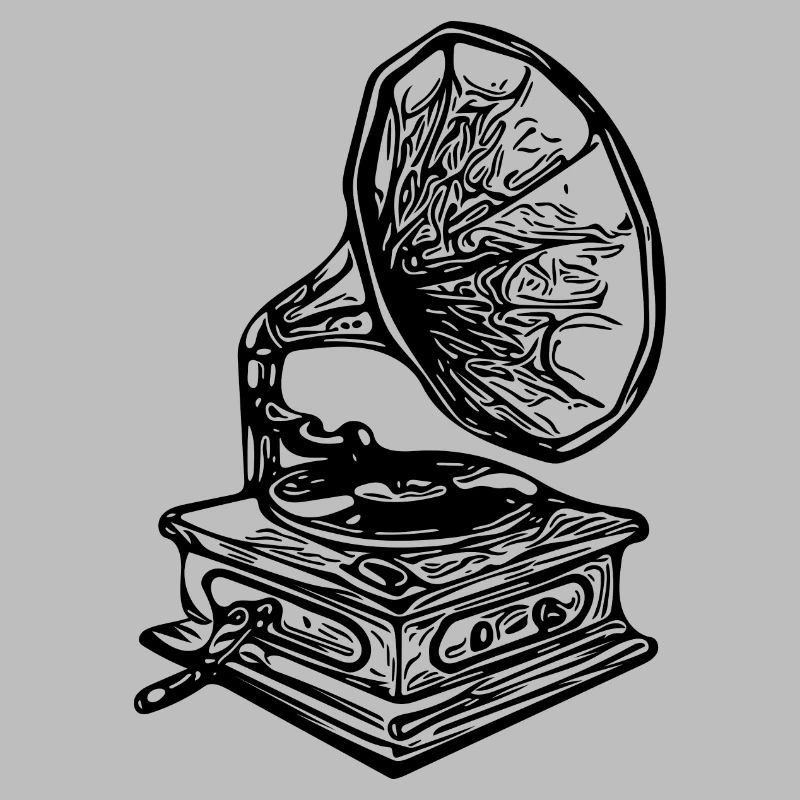 Gramophone for playing analog vinyl