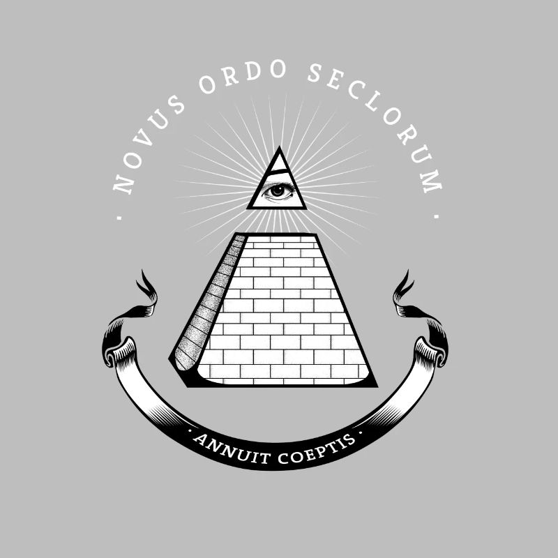 illuminati pyramid enlightenment secret cool nerd b