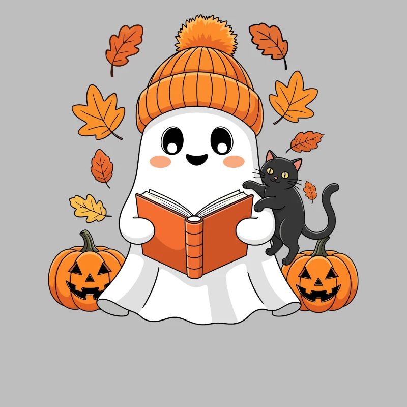 Herbstgeist Leseabend mit Katze