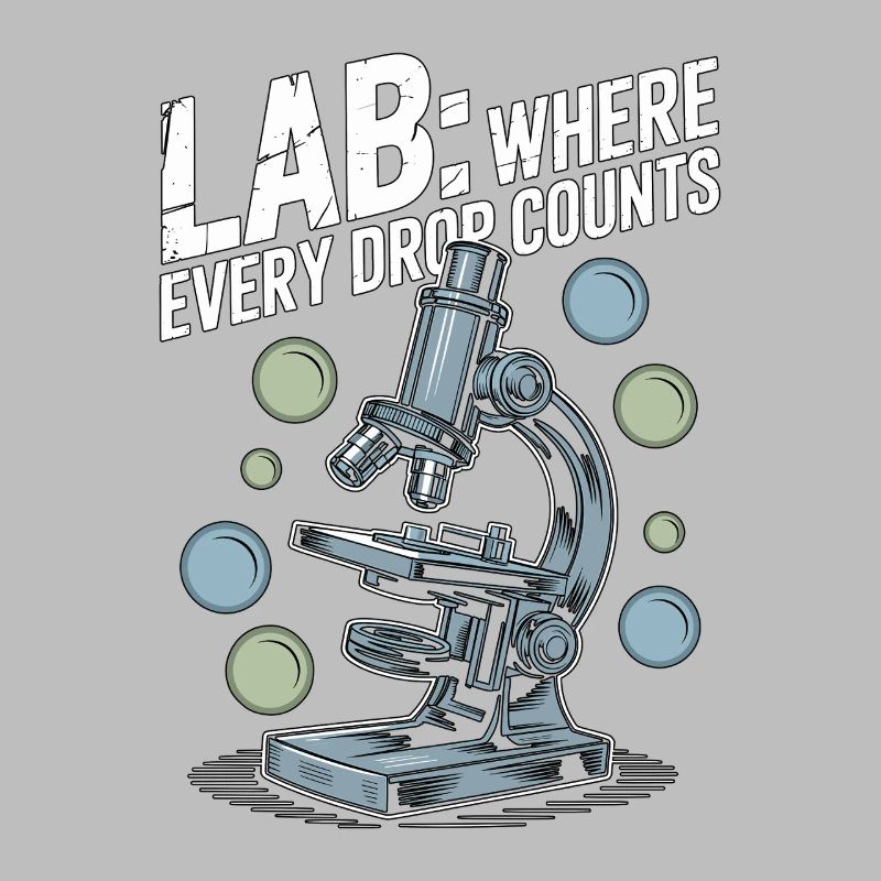 Lab Technician Lab Where Every Drop Scientist