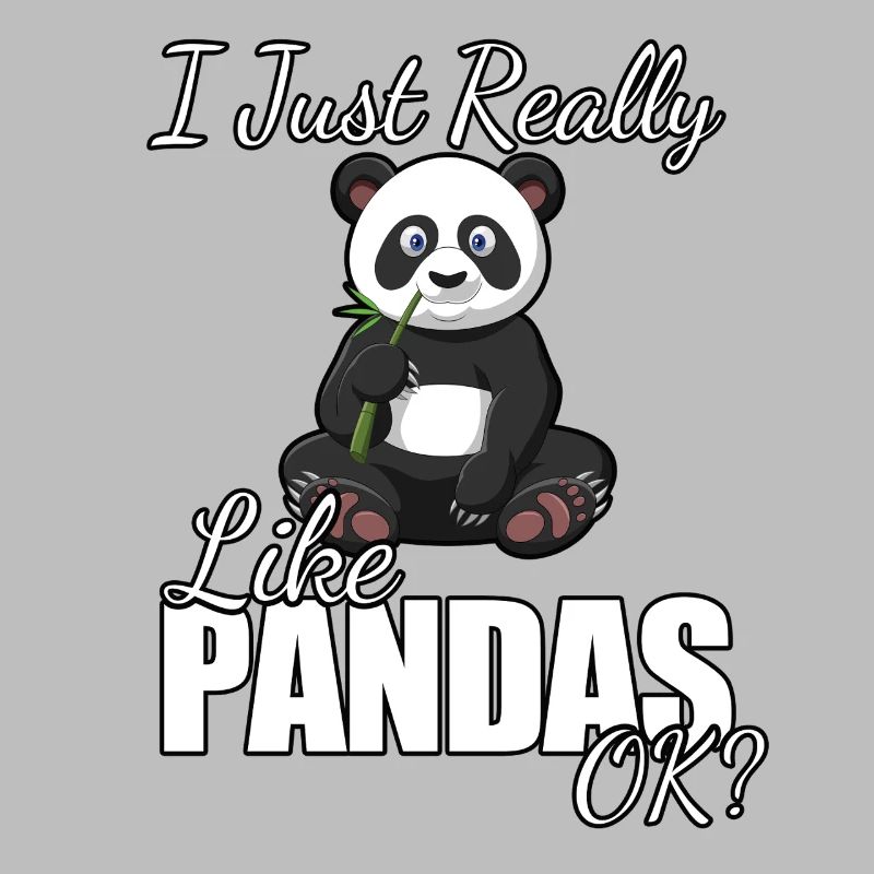 Ich mag Pandas einfach wirklich gut.