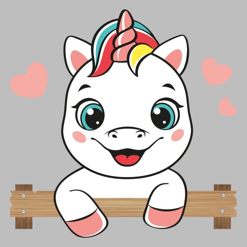 Licorne joyeuse