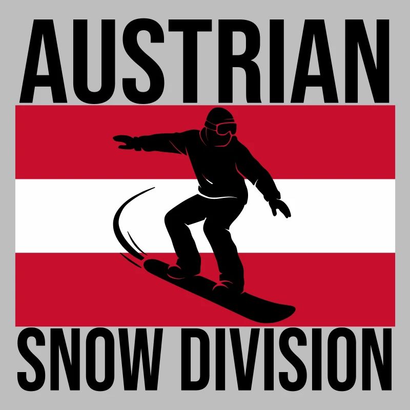 Austrian Snow Division Snowboard Tee