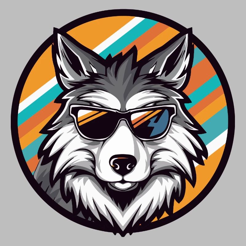 Wolf Comic Cool