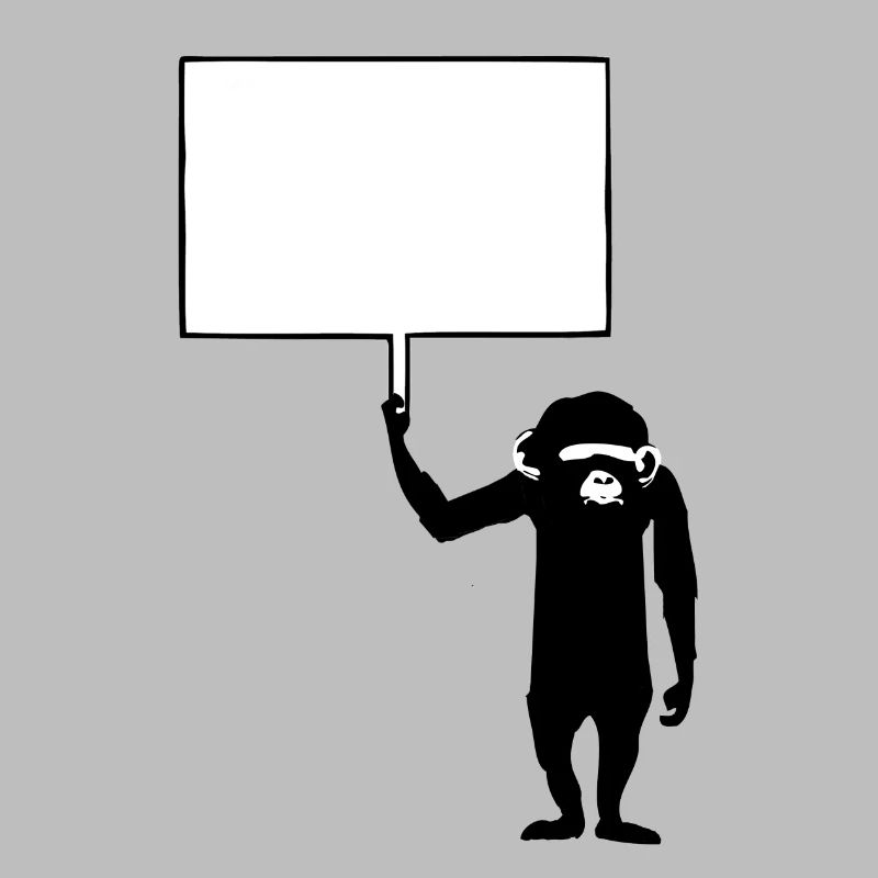 Ape Your Statement * Personalisierter Spruch