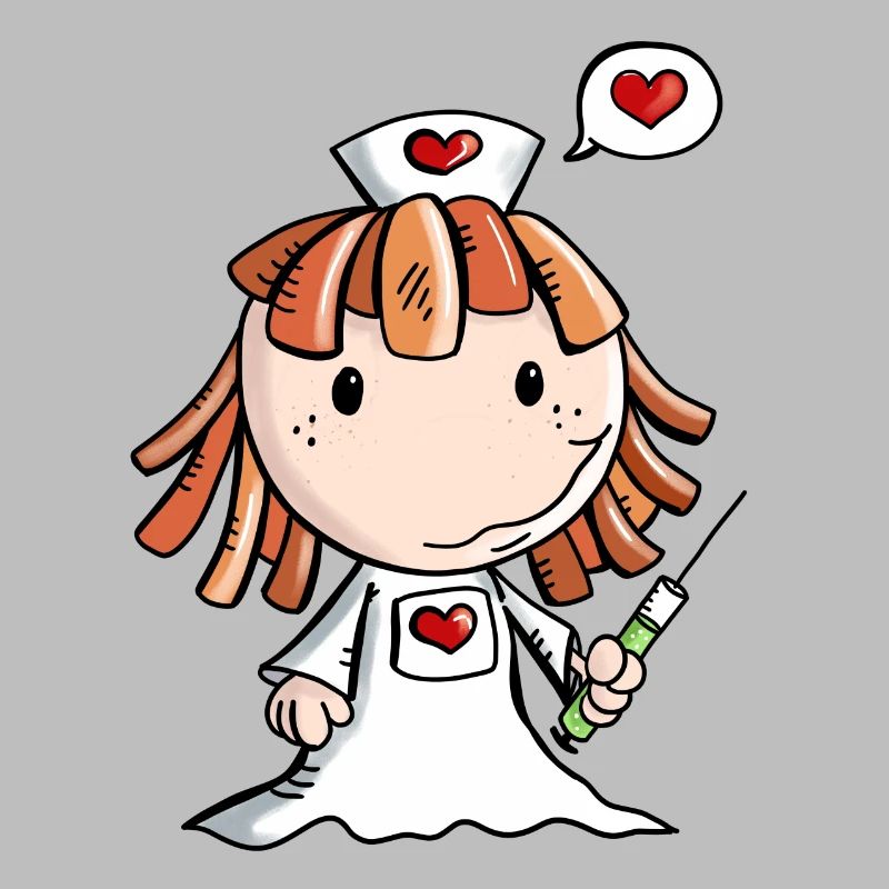 Liebe Krankenschwester - Herz - Niedlich - Beruf