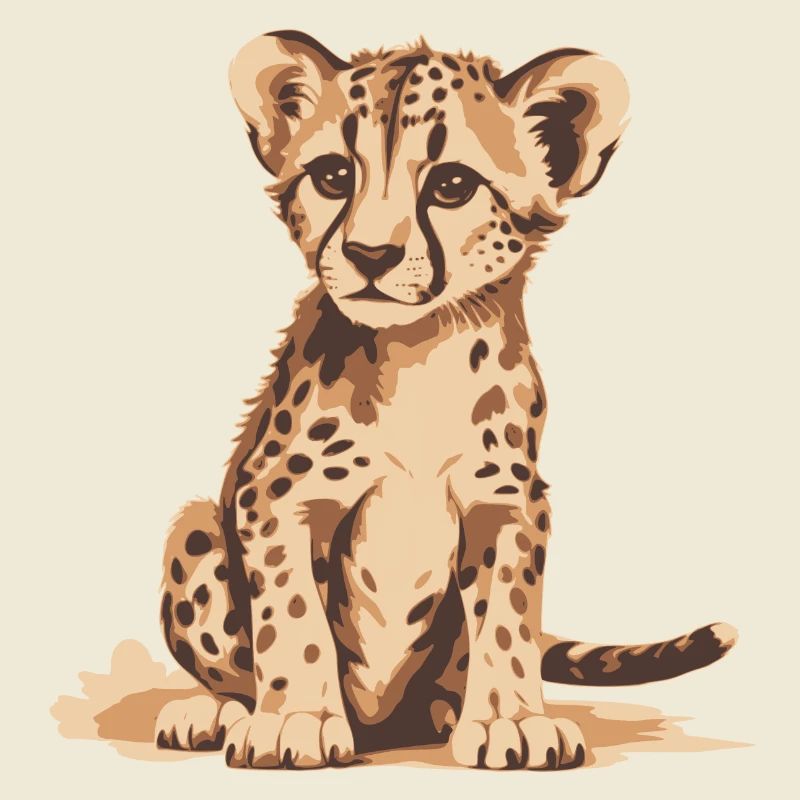 Bébé guépard