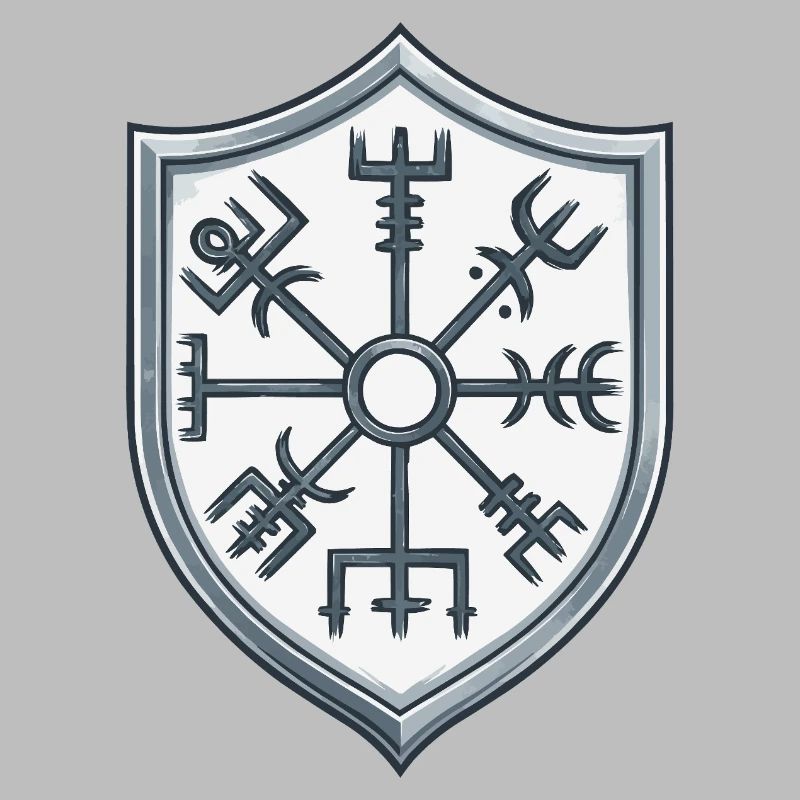 Vegvisir Shield Symbolism