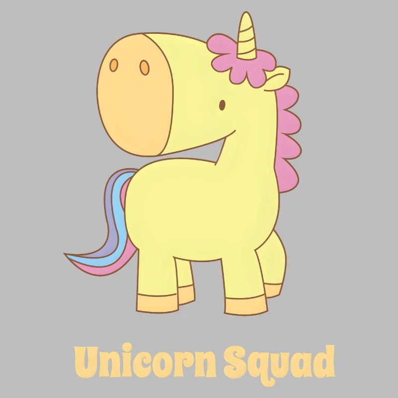 Unicorn Squad Süßes Einhorn Kinder Design