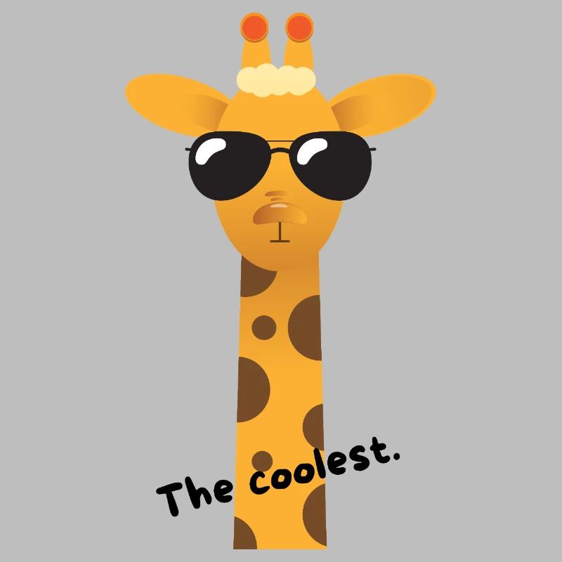 The coolest giraffe