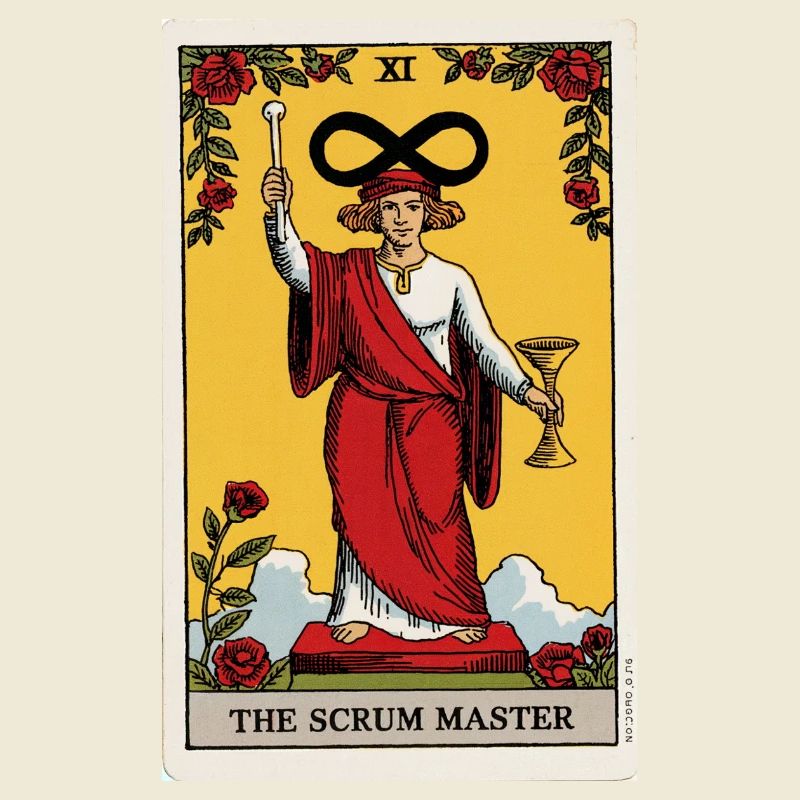 Das Infinity Tarot Scrum Master Design