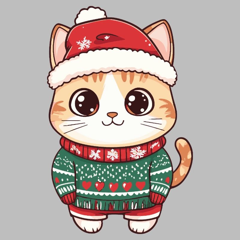 Chat Noël Noël