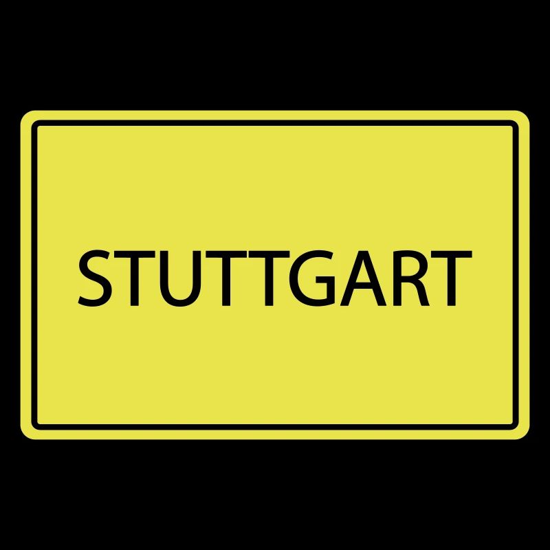 Panneau de signalisation Stuttgart
