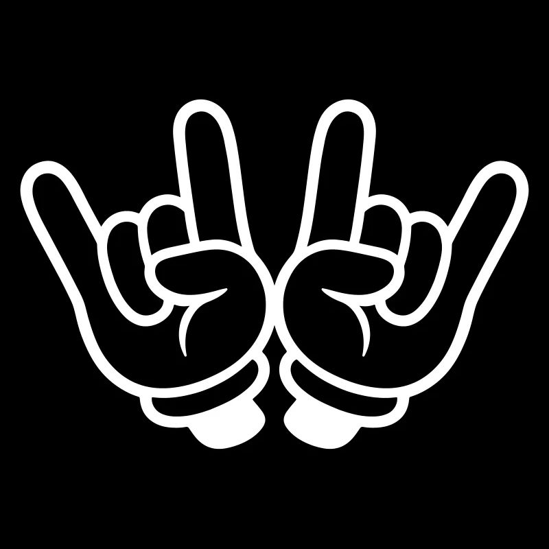 Party Hand Zeichen