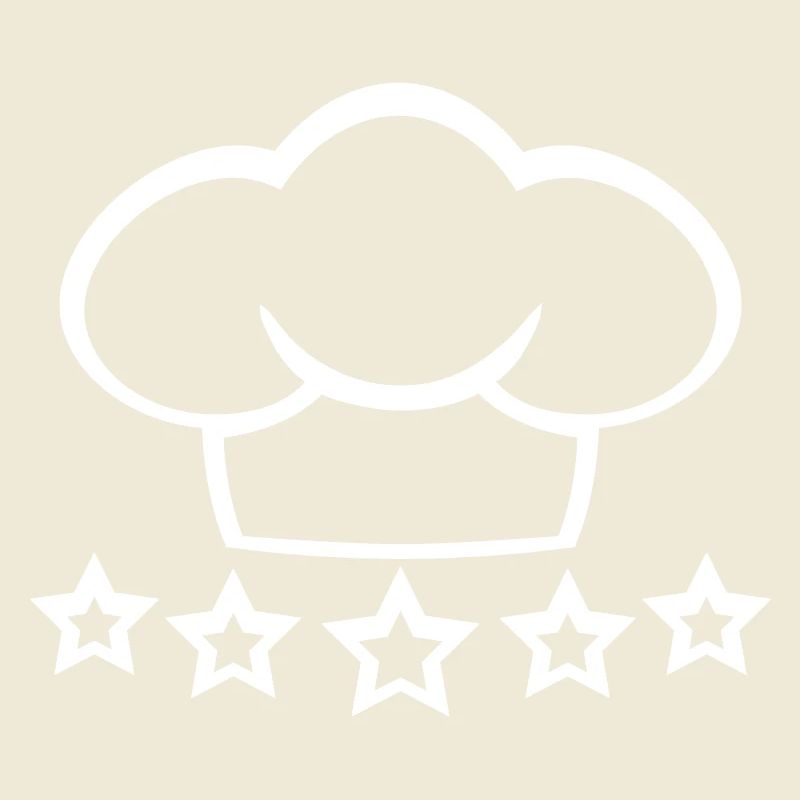 Kitchen Chef's Hat 5 Star Master Chef Cool