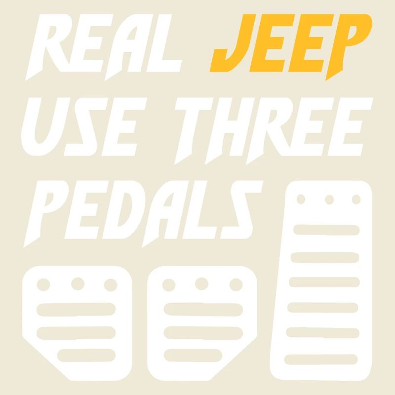 Real Jeeps Use Three Pedals