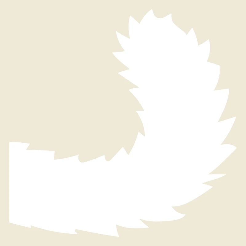 Katze oder Hund Schwanz Silhouette Schatten Umriss