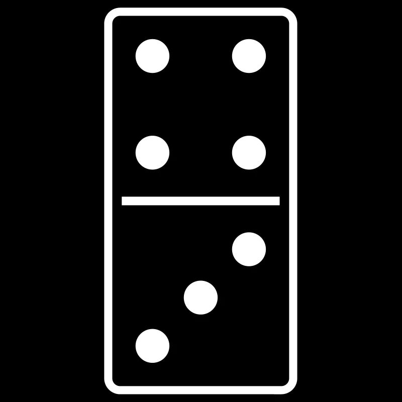 DOMINO STONE 4:3 - VARIABLE COLOR - VECTOR DESIGN!