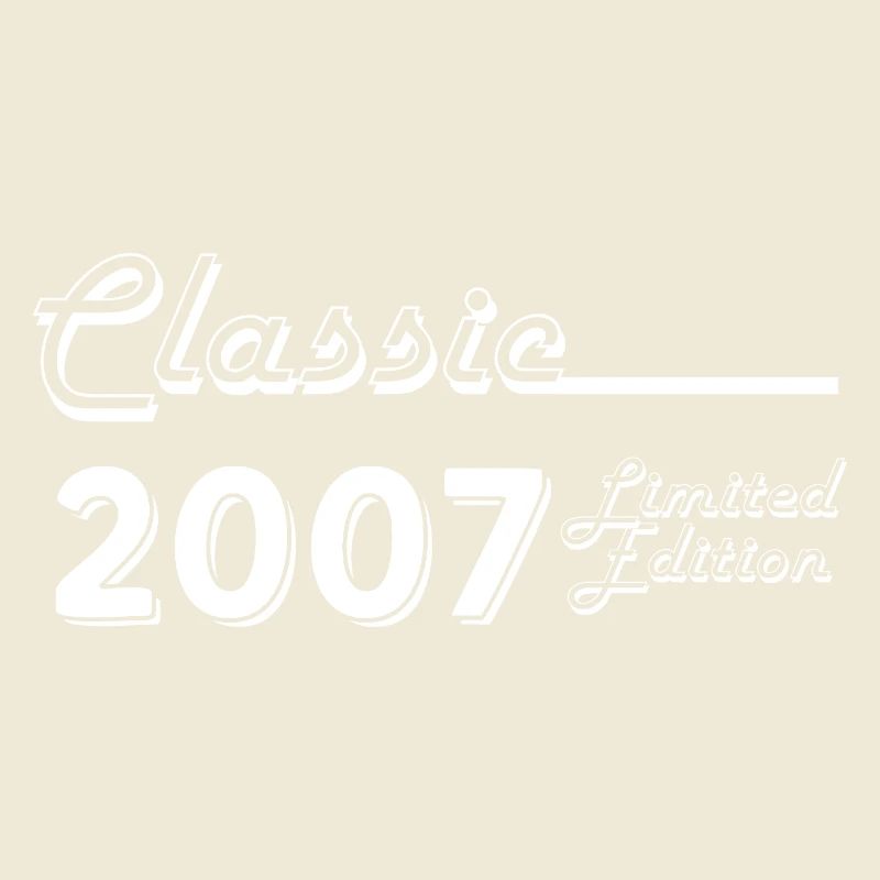 Classic 2007 édition limitée