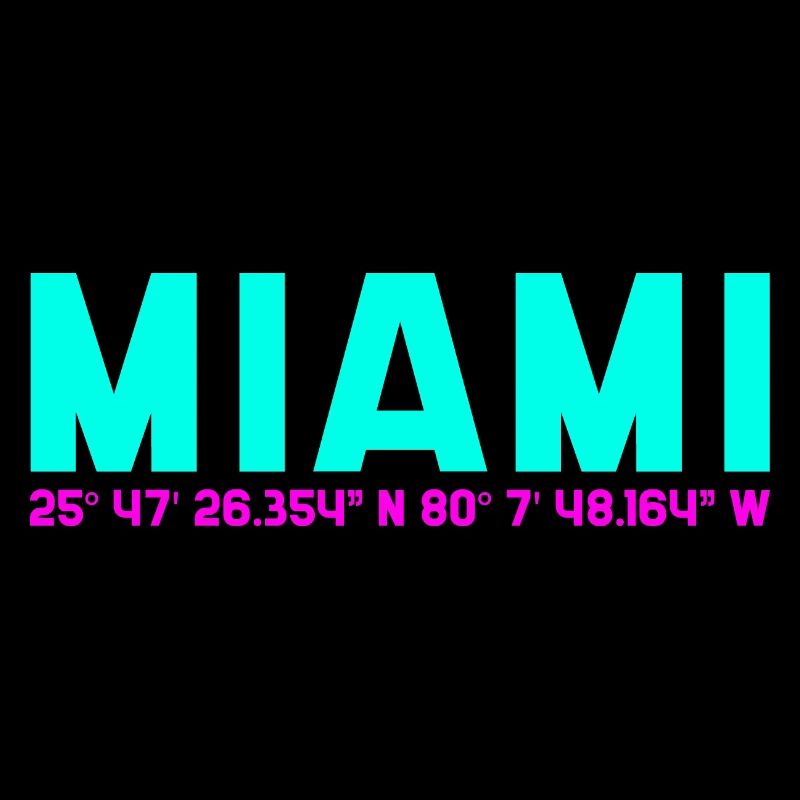 Miami Neon Coordinates