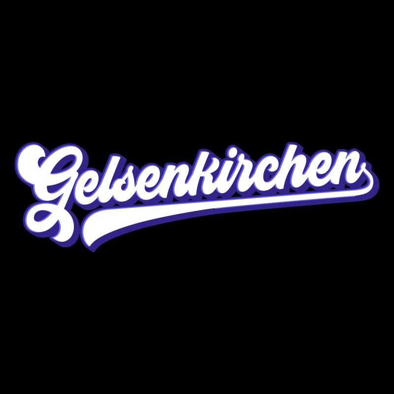 Gelsenkirchen Text | Farben änderbar