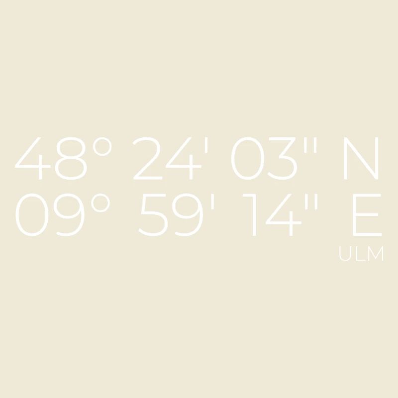 Coordinates Ulm