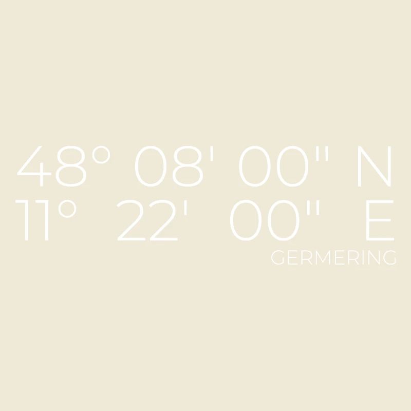 Coordinate Germering, Baviera