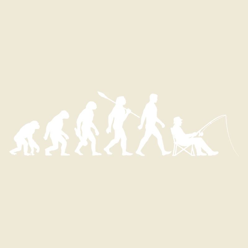 Evolution - Angler, Fishing Gift
