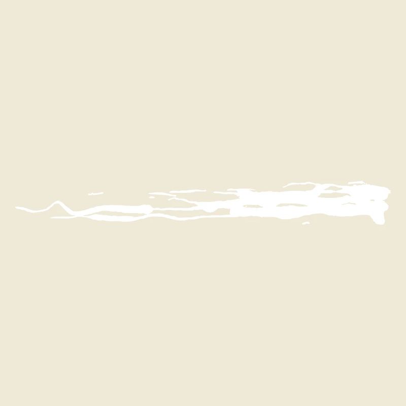 Brush stroke white (color changeable) sweeping
