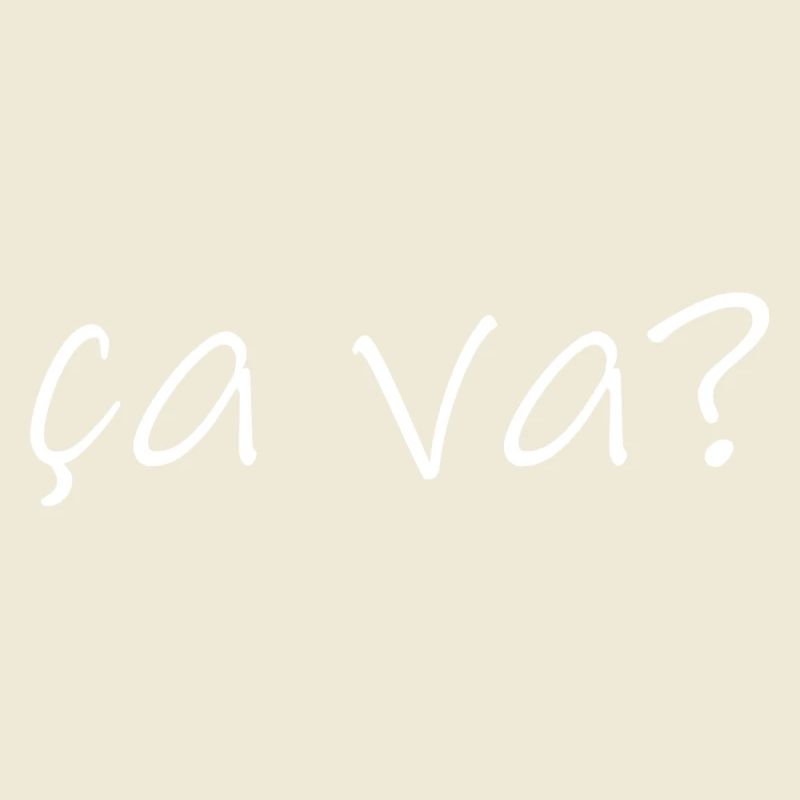 Ça Va – Design d’expression française décontracté