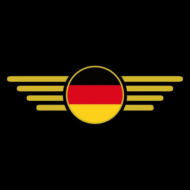 I Love Germany, Elegance Style Design T-Shirt