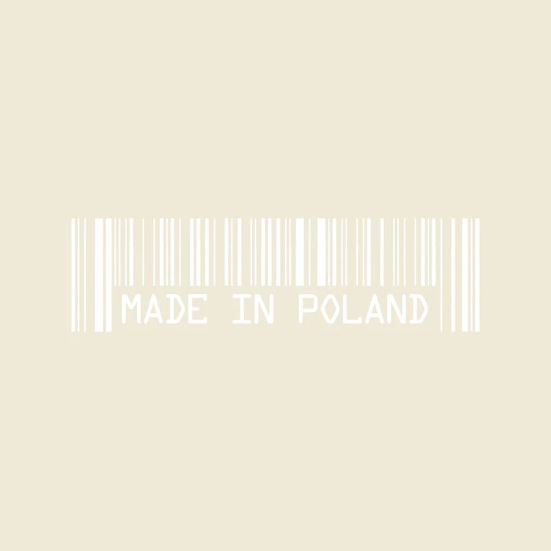 Made in Poland - Polska - Polen - Barcode - Strich