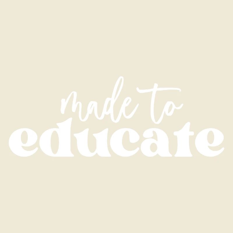 Conçu pour éduquer Enseignant inspirant