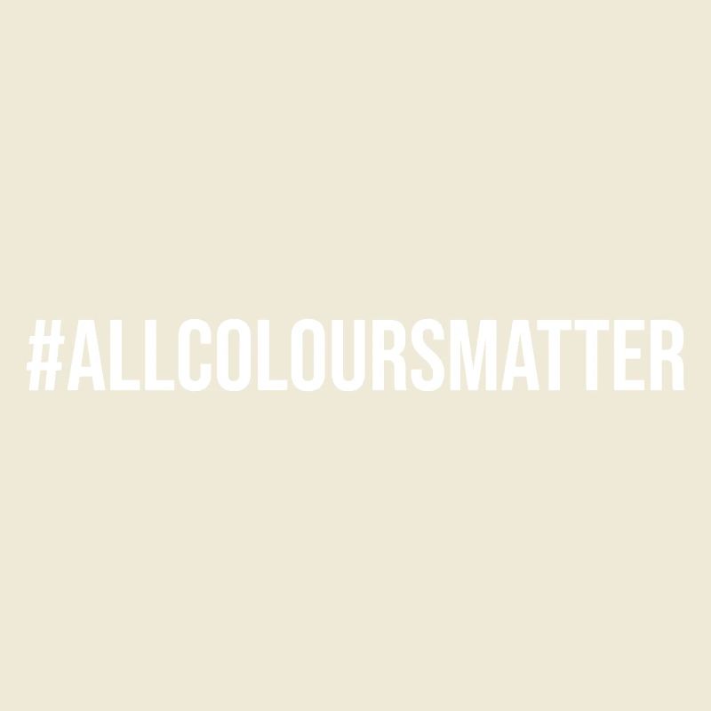 Hashtag Toutes les couleurs comptent Dire Déclaration
