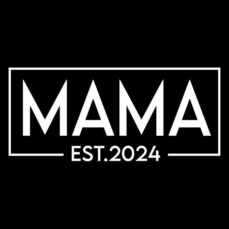 Mama Est 2024 Bald Mama Schwangerschaft Ankündigung