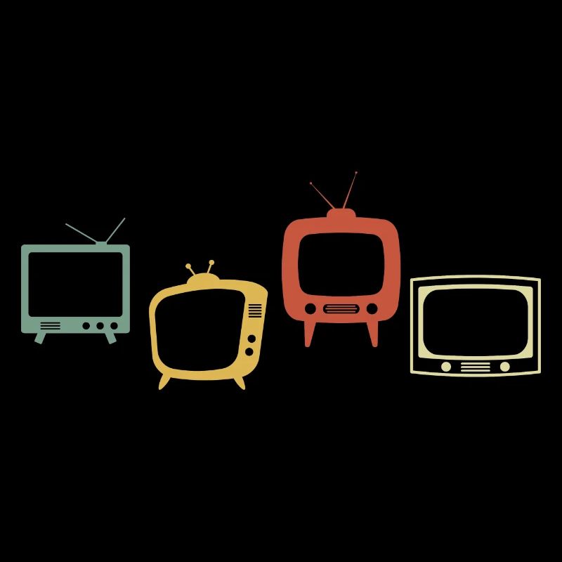 Vintage-Retro-Fernseher