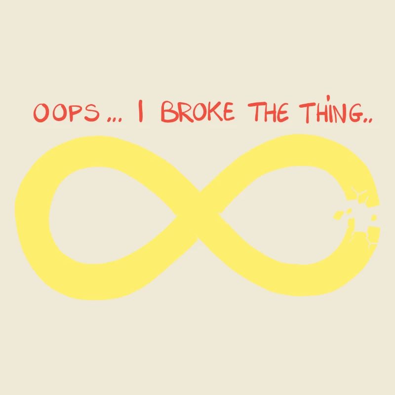 Infinity has a problem.