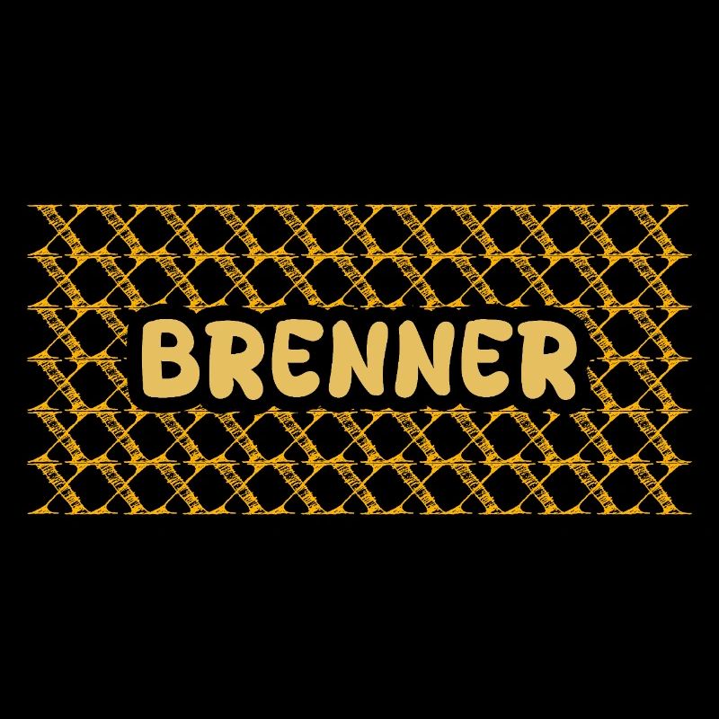 Brenner Gelb Netz Muster