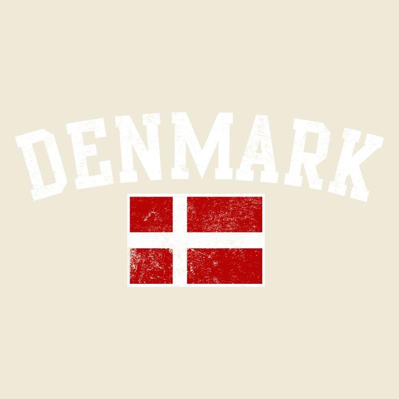 Typographie du drapeau arche du Danemark